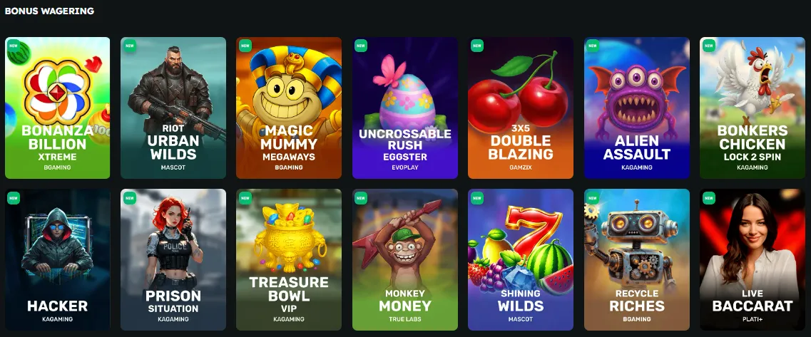 foxslots casino bonus wagering