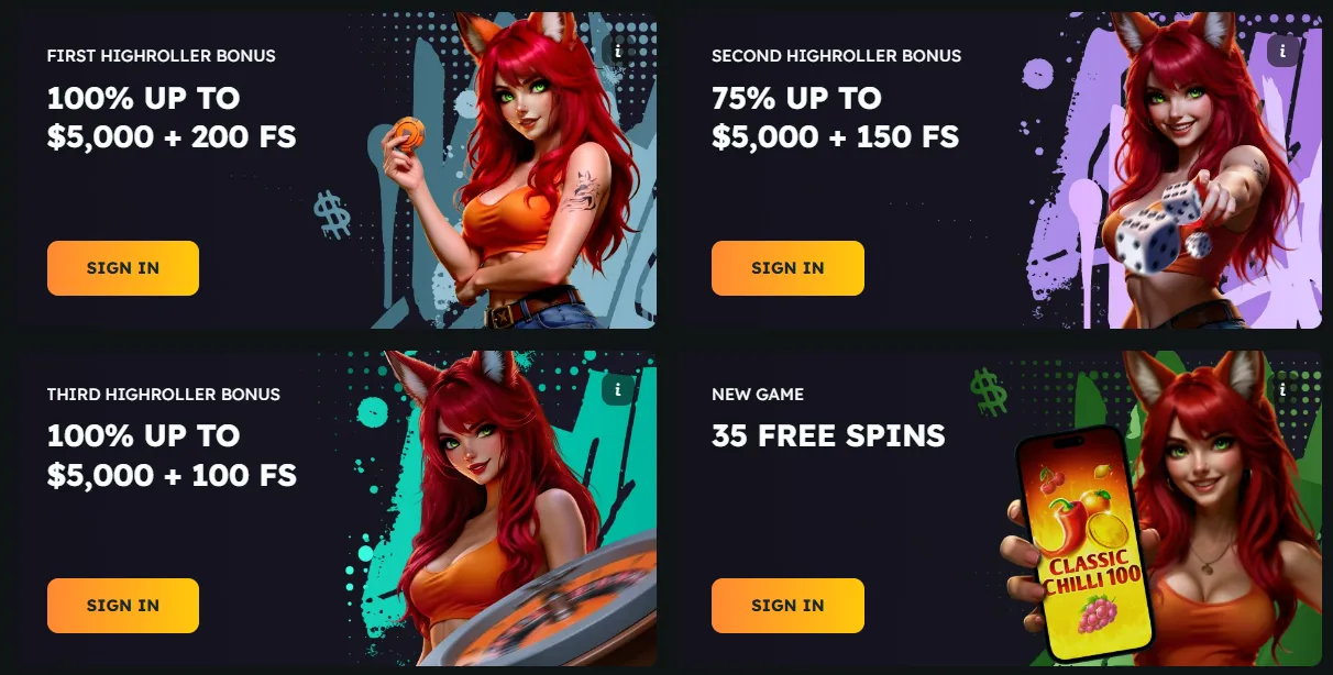 foxslots casino special bonuses